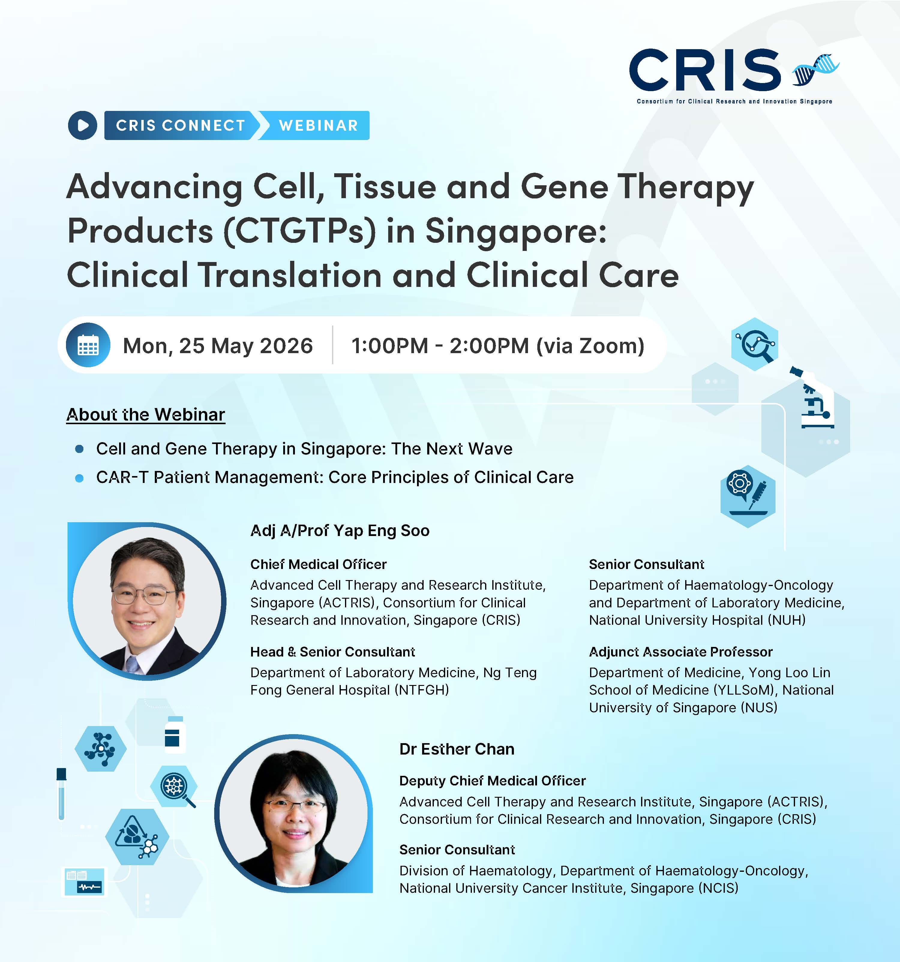CRIS Connect Webinar Poster